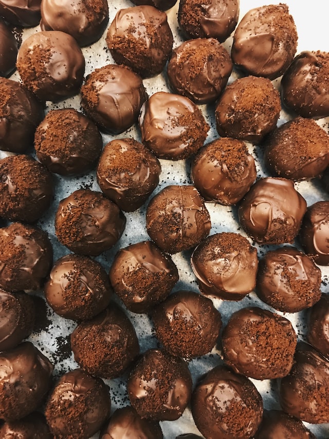 Trufas de Chocolate con Maca